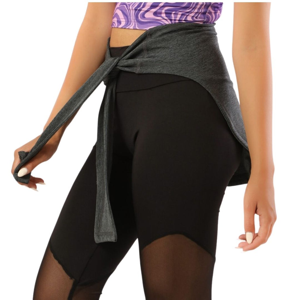 Heather Hip Cover With Sleeves