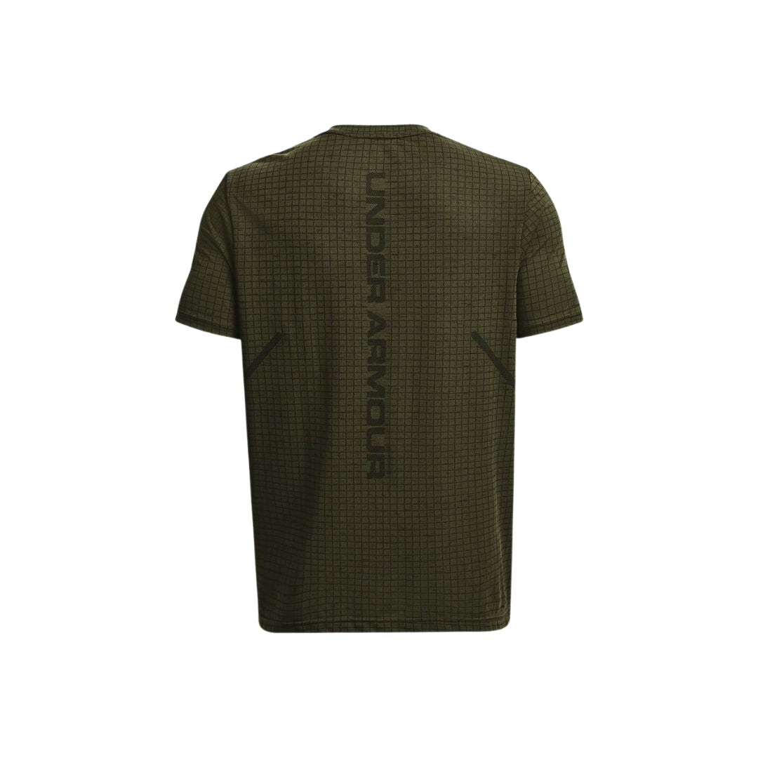 Seamless Grid Short Sleeve T-Shirt