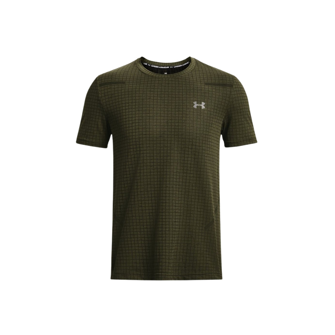Seamless Grid Short Sleeve T-Shirt