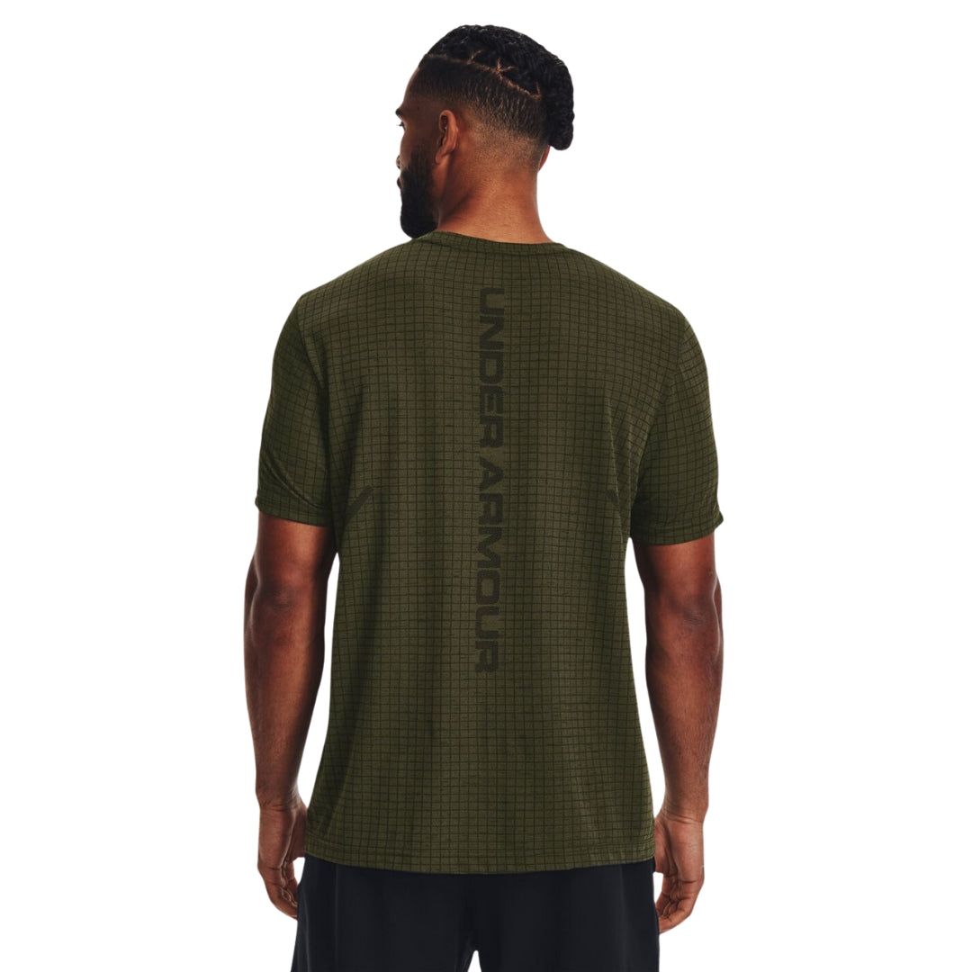 Seamless Grid Short Sleeve T-Shirt