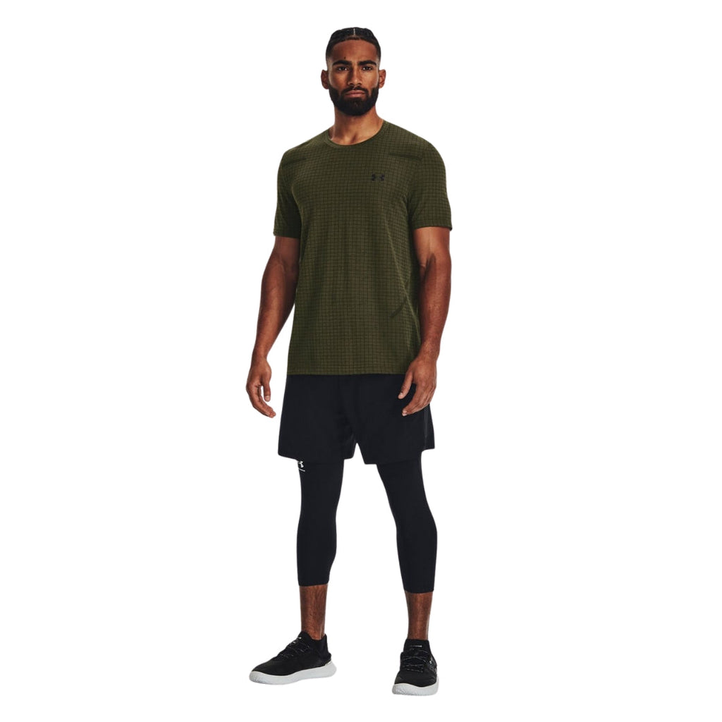 Seamless Grid Short Sleeve T-Shirt