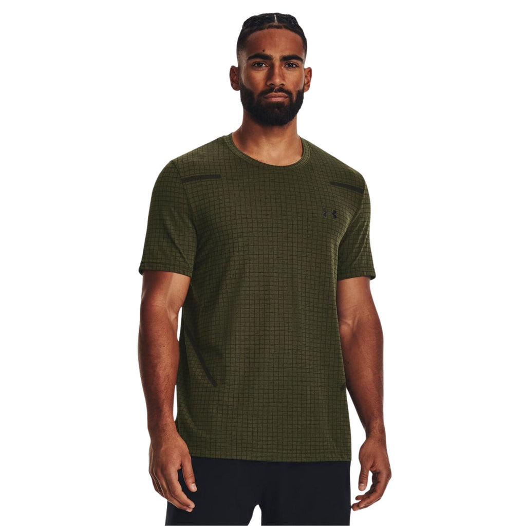Seamless Grid Short Sleeve T-Shirt