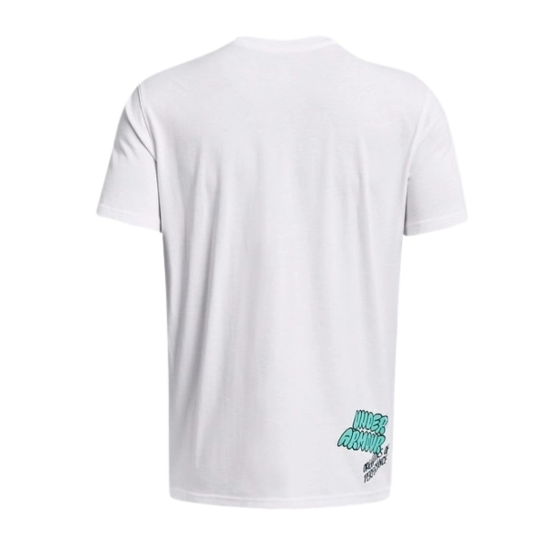 Heavy weight Logo Embroidered Short Sleeve T-shirt