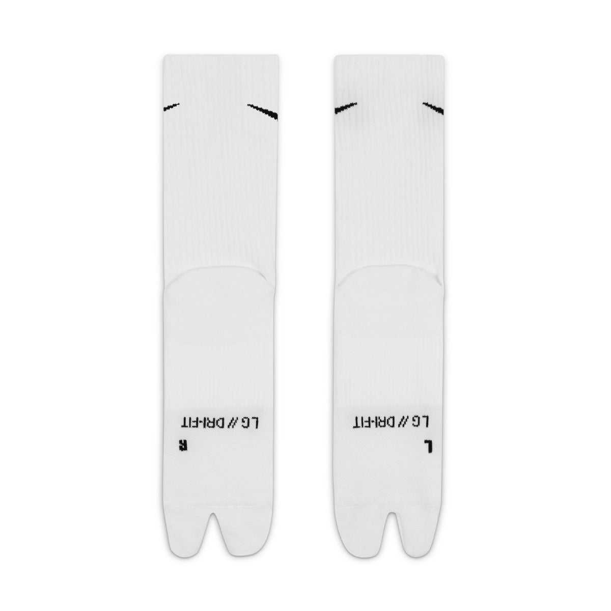 Everyday Plus Lightweight Split-Toe Crew Socks 'White'
