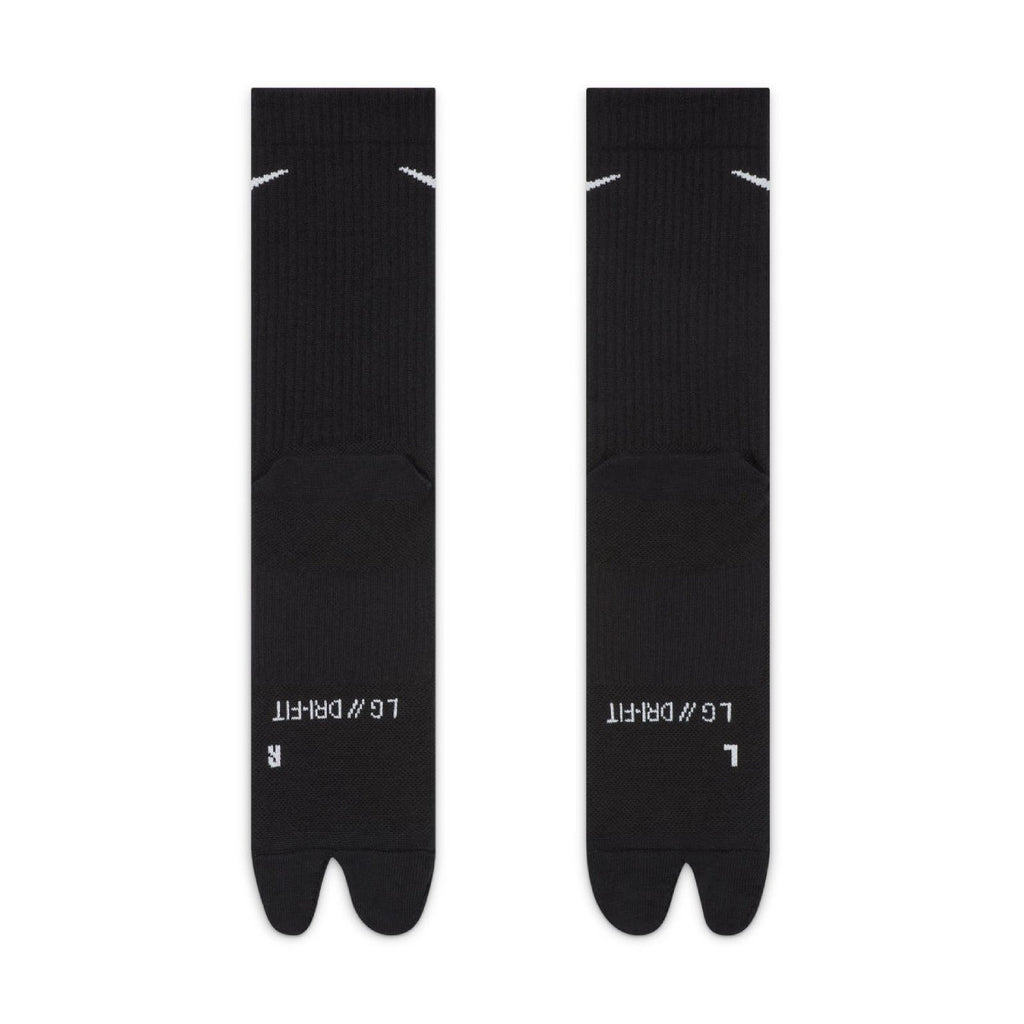 Everyday Plus Lightweight Split-Toe Crew Socks 'Black'