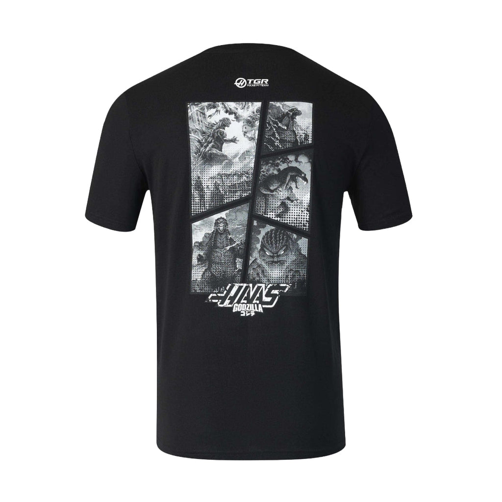 + Haas F1 Team + Godzilla Comic Tee 'Black'