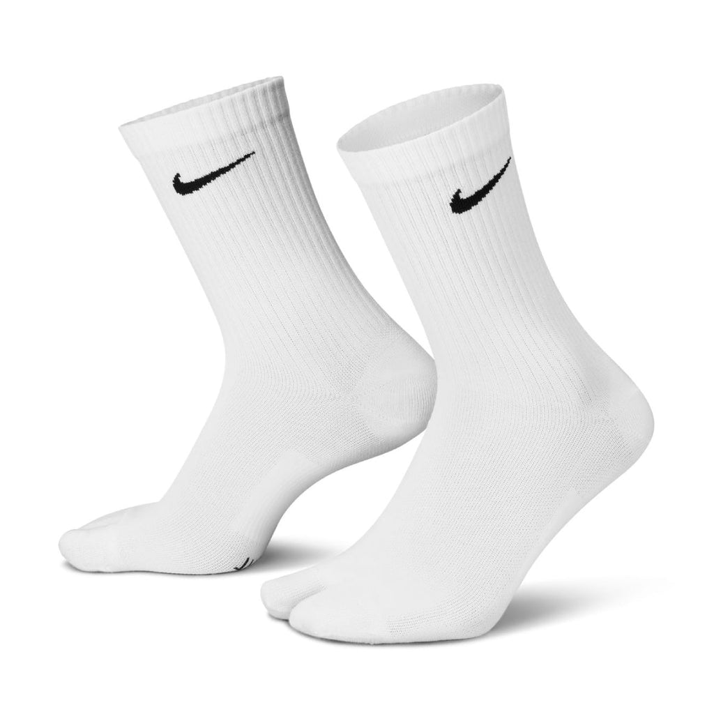 Everyday Plus Lightweight Split-Toe Crew Socks 'White'