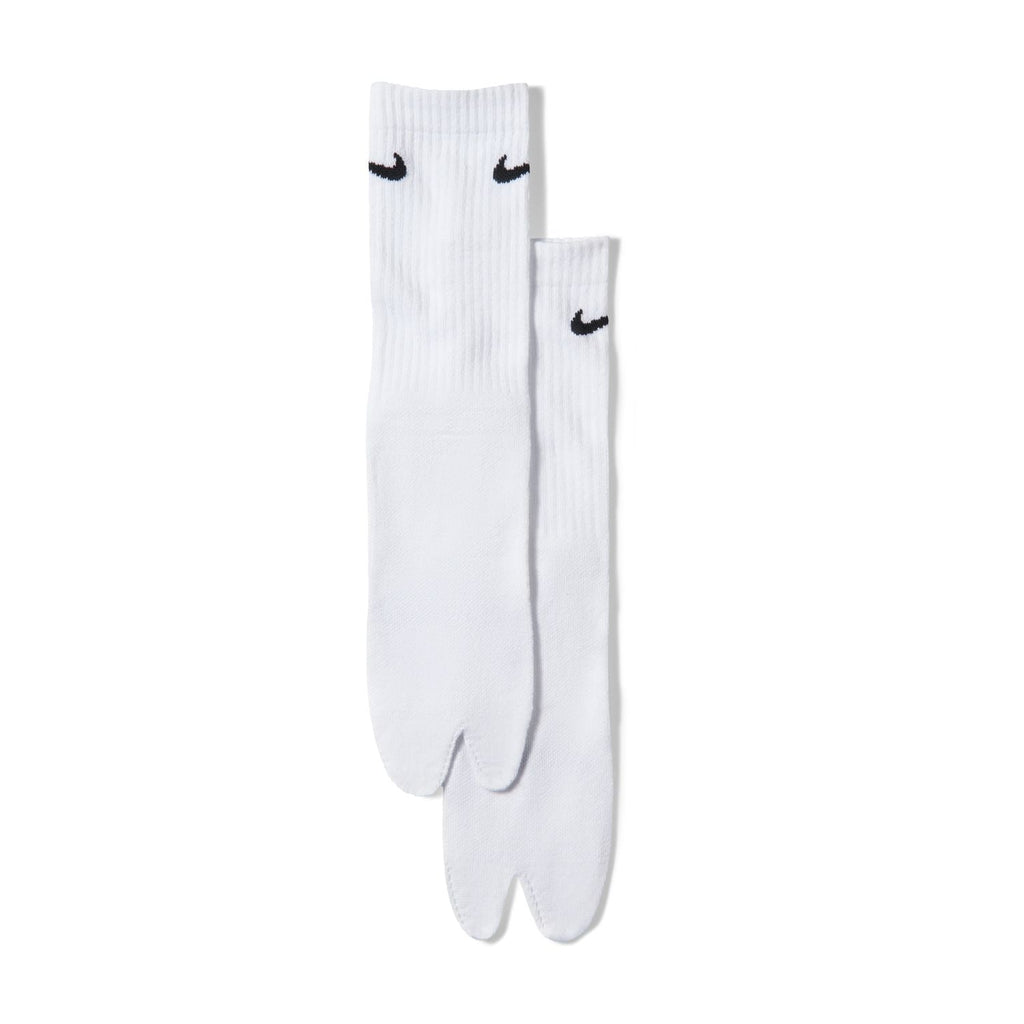 Everyday Plus Lightweight Split-Toe Crew Socks 'White'