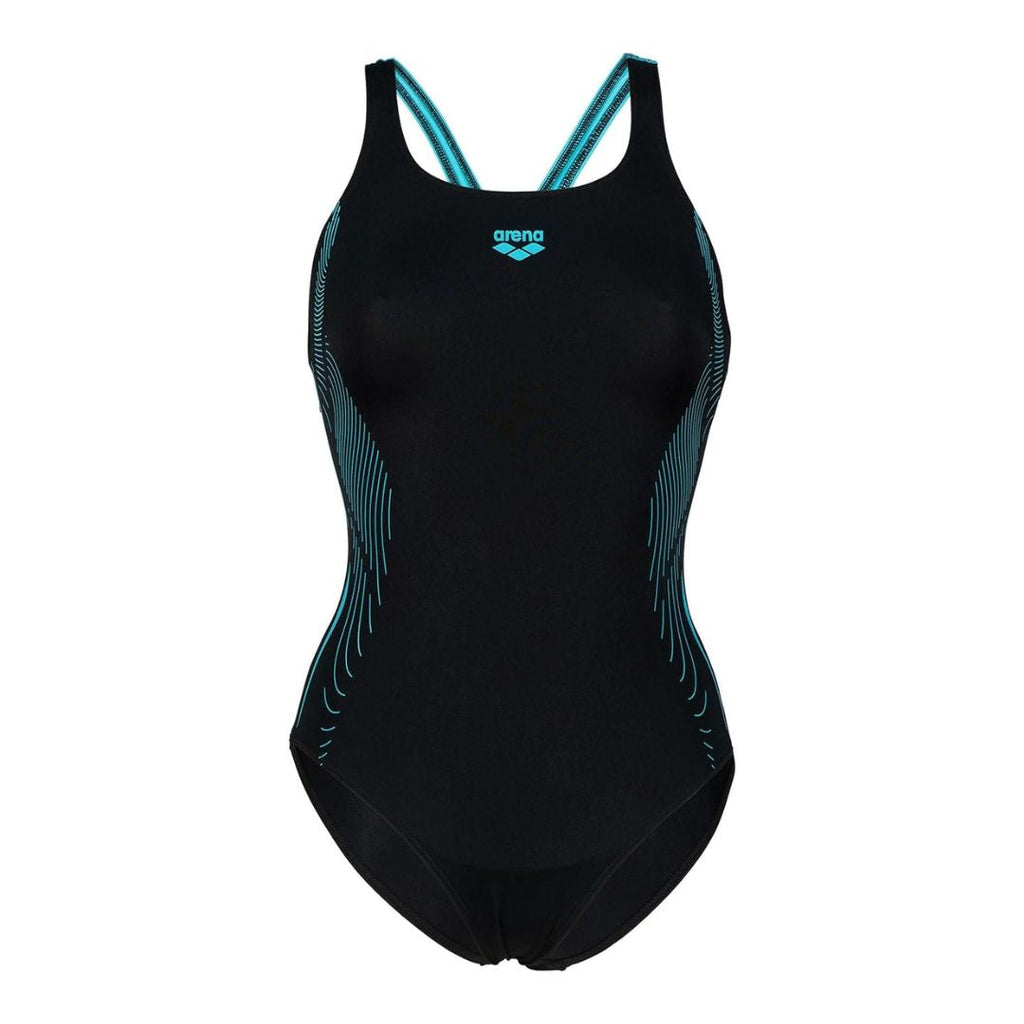 Swim Pro Back Graphic One Piece Swimsuit