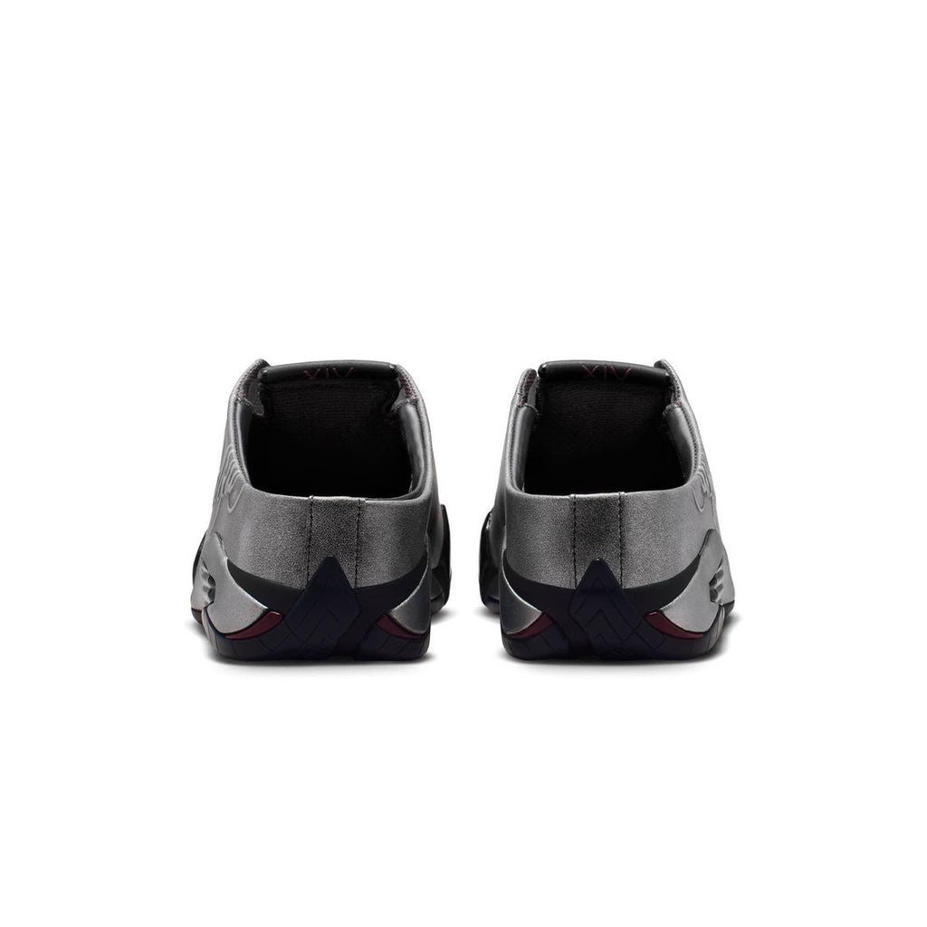 + Mowalola Air Jordan 14 Retro Mule SP 'Metallic Silver'