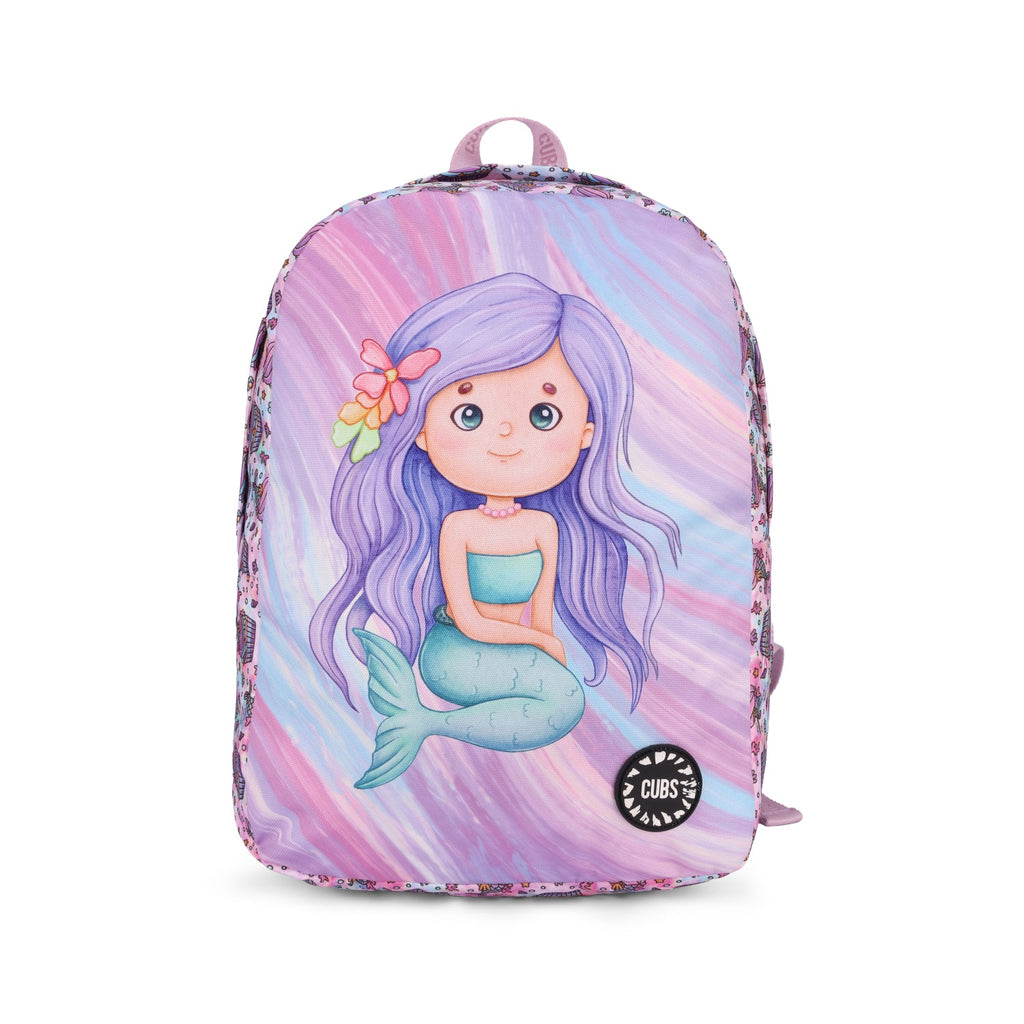 Lilac Cute Mermaid Backpack 30L