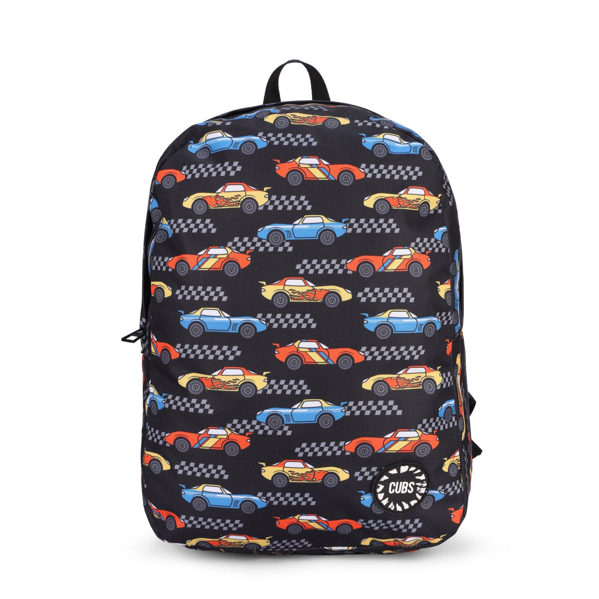 Black Racing Cars Backpack 30L