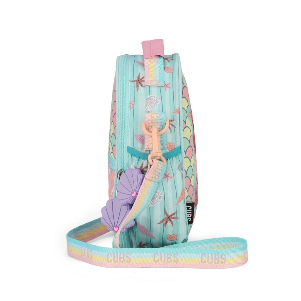 Pink Mermaid Letter E Pre-School Lunch Bag 6L