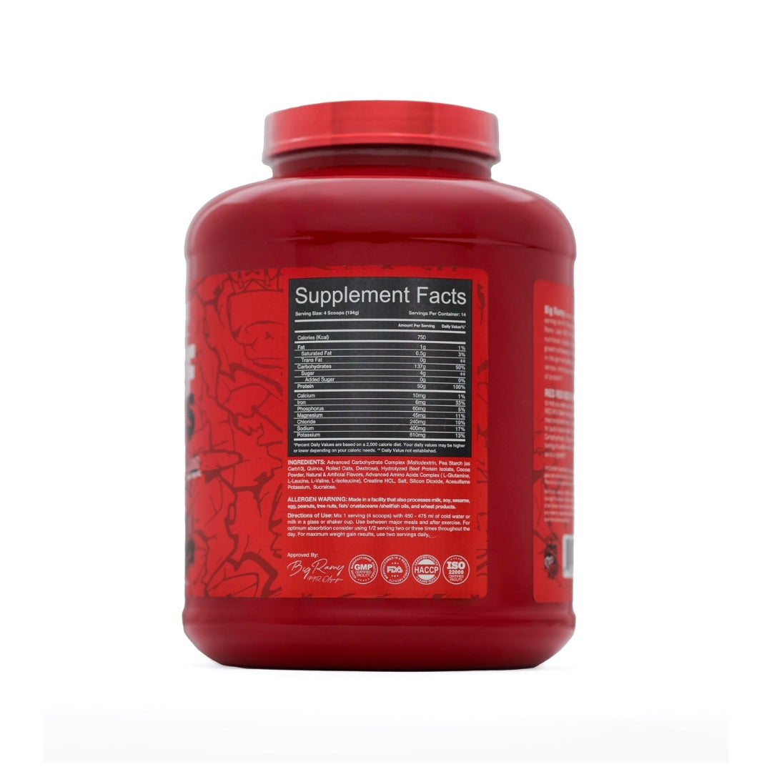 Beef Mass Strawberry - 6 LB