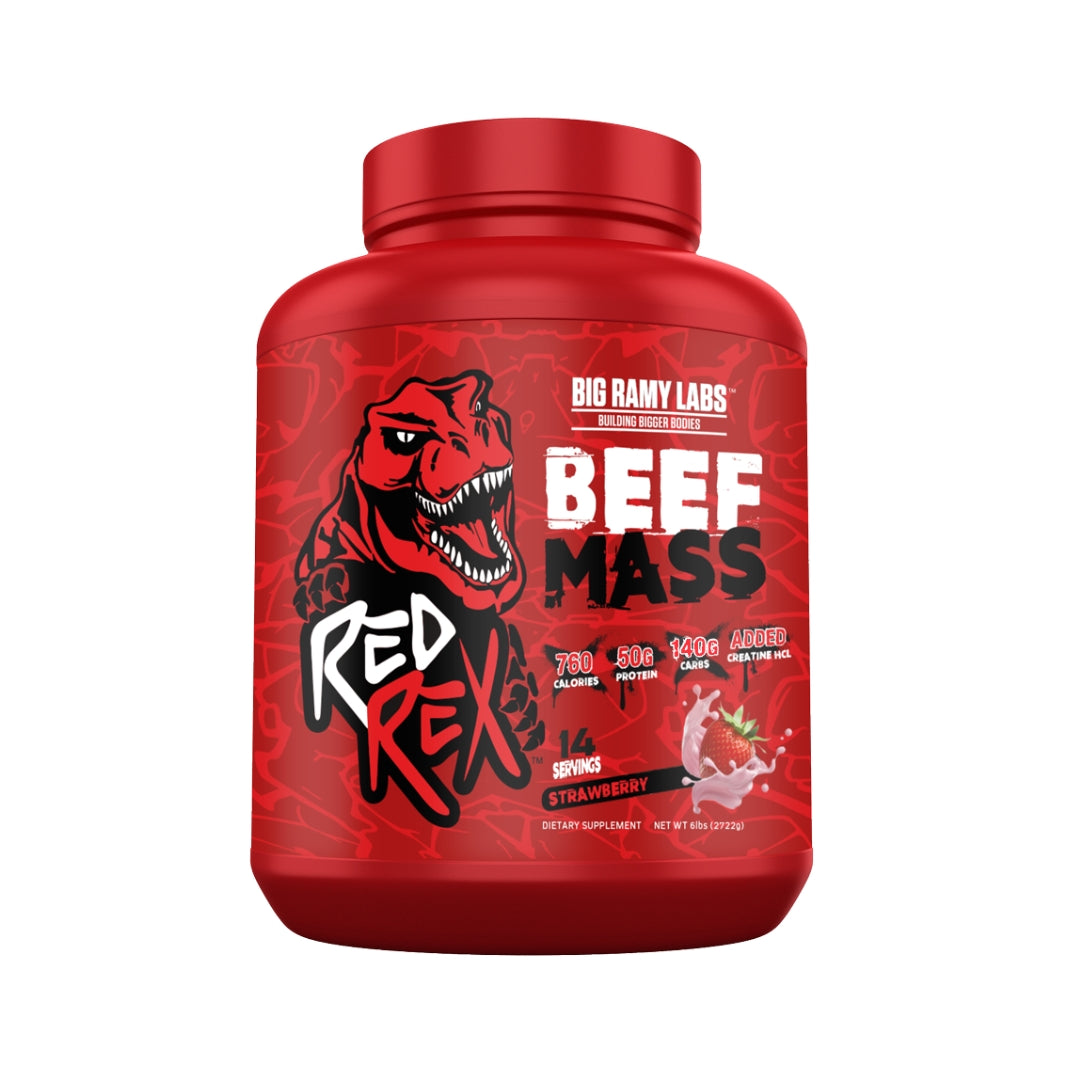 Beef Mass Strawberry - 6 LB