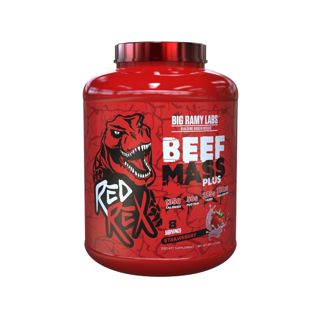 Beef Mass Plus Strawberry 6 LB