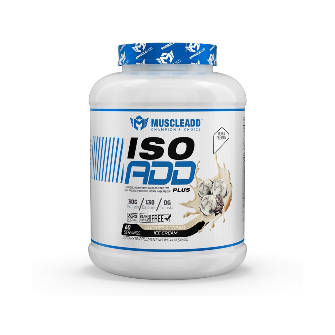 Muscle Add Iso Add Plus 60Serv. 2040G Cookies n' Cream