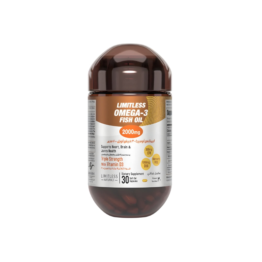 Limitless Omega-3 Fish Oil 60 Cap