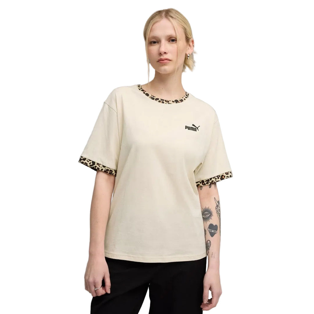 Essentials Graphic Animal Print Tee
