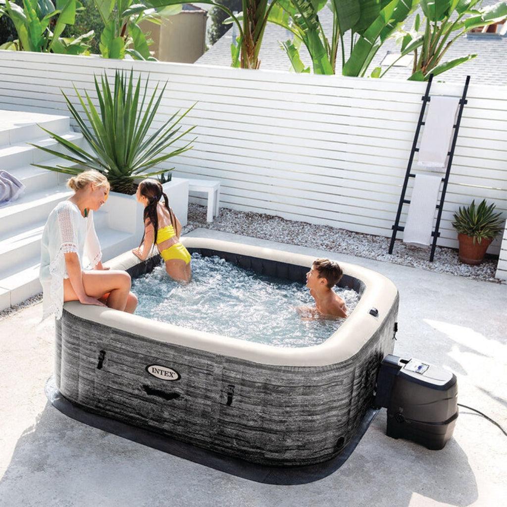 Greystone Deluxe Square Bubble Spa Set