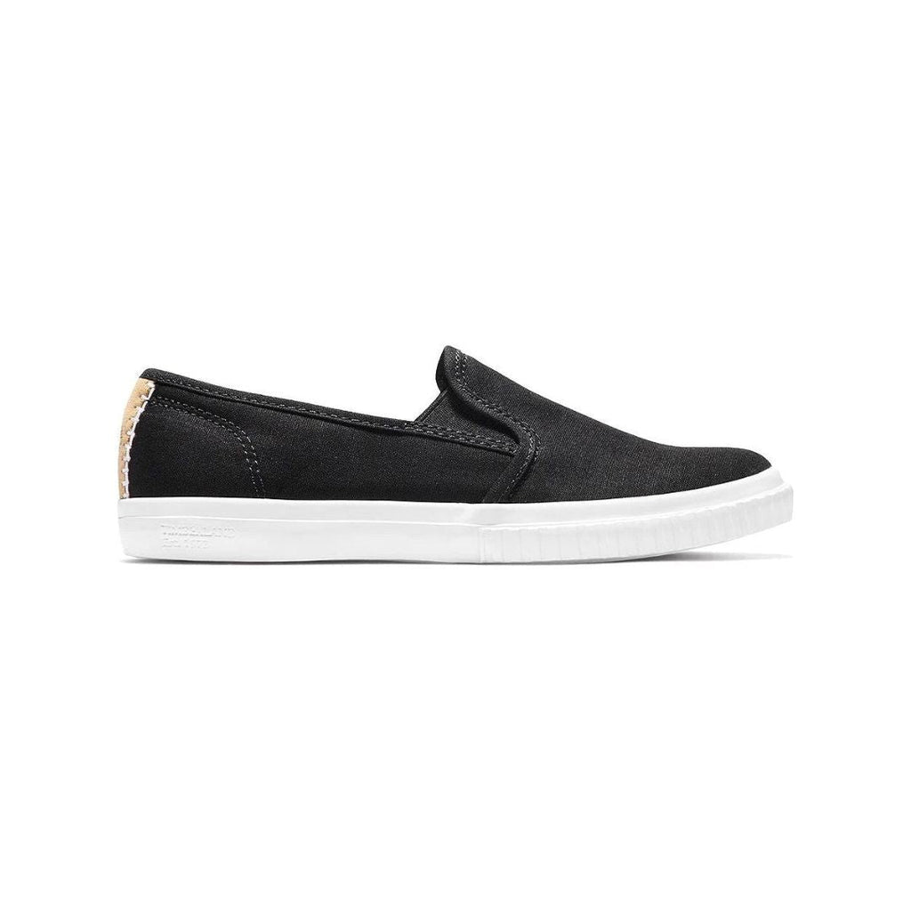 Newport Bay Bumper Toe Slip On Black Lifestyle Shoes