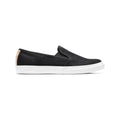 Newport Bay Bumper Toe Slip On Black Lifestyle Shoes
