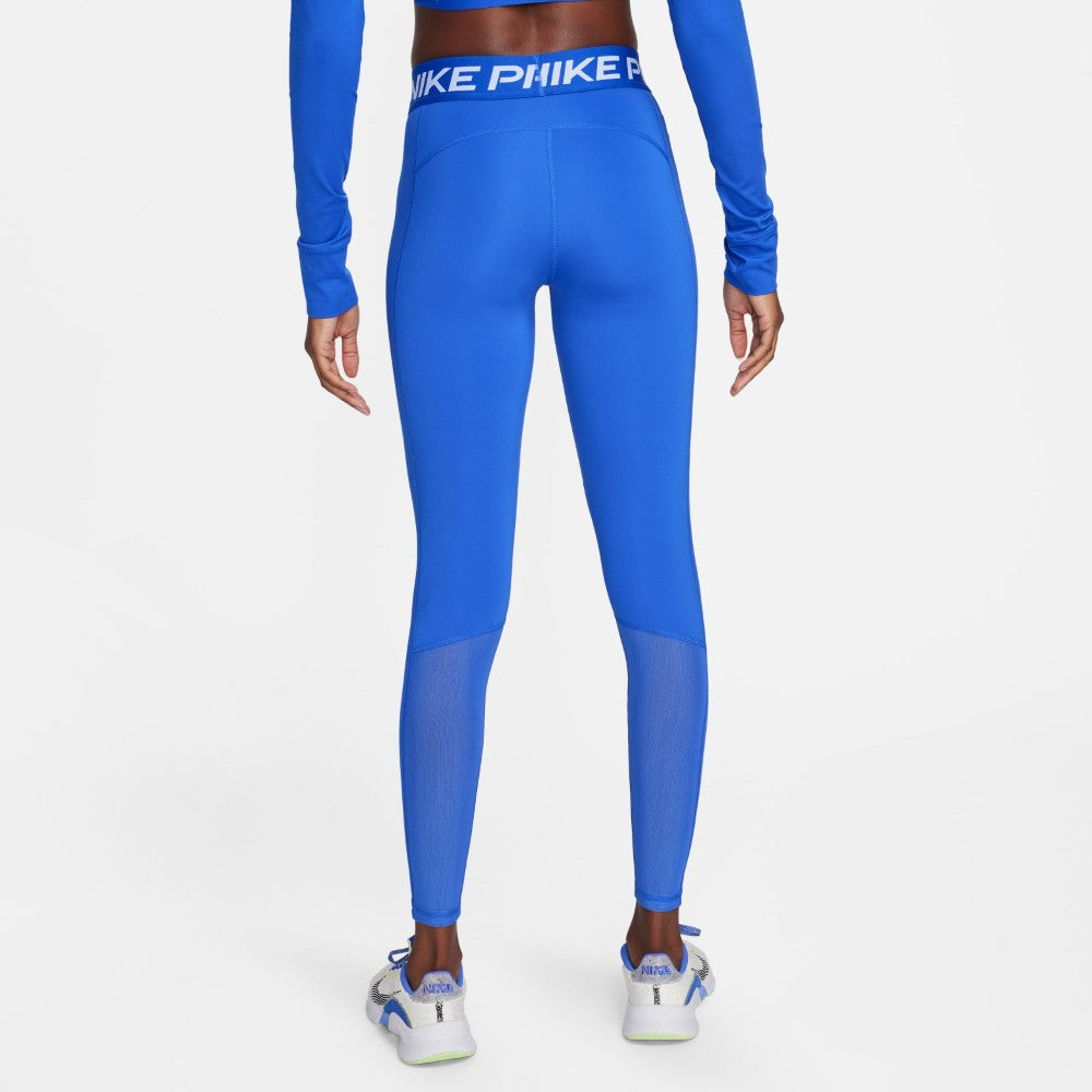 Pro Mid-Rise Mesh-Panelled Leggings