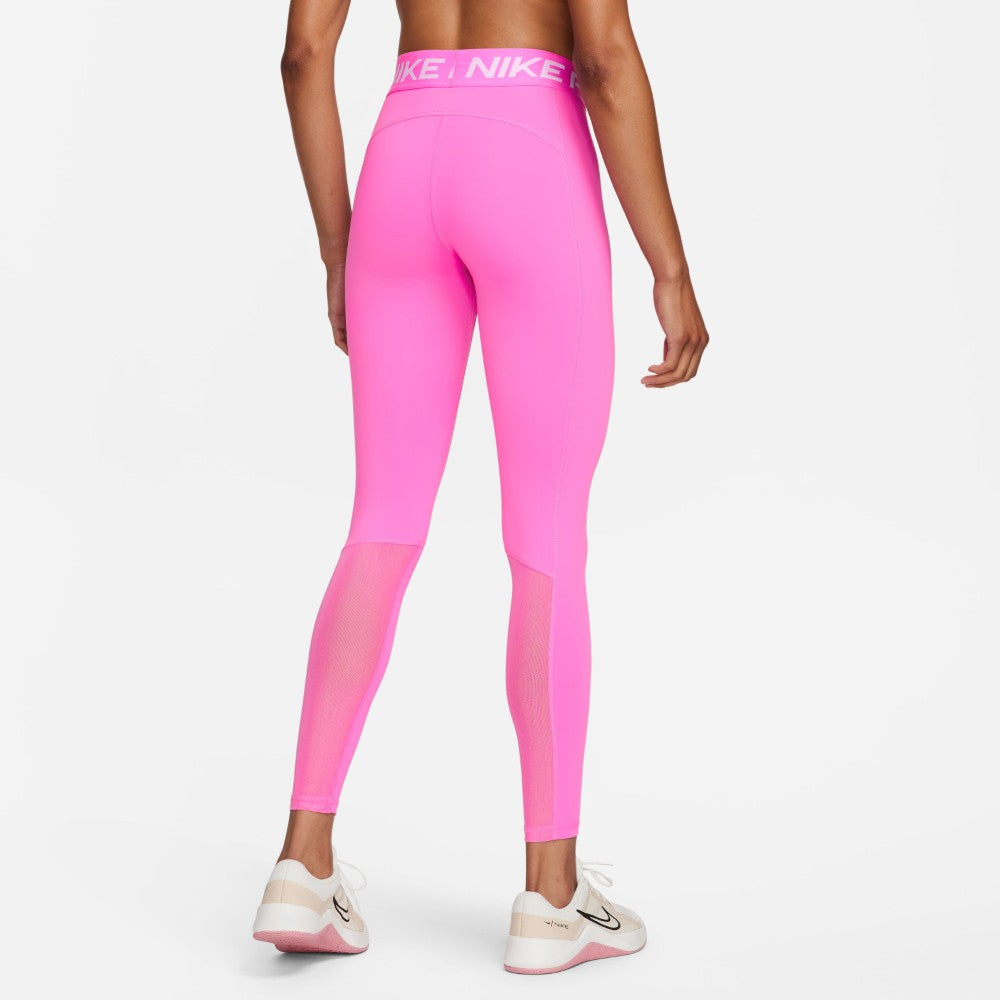 Pro Mid-Rise Mesh-Panelled Leggings