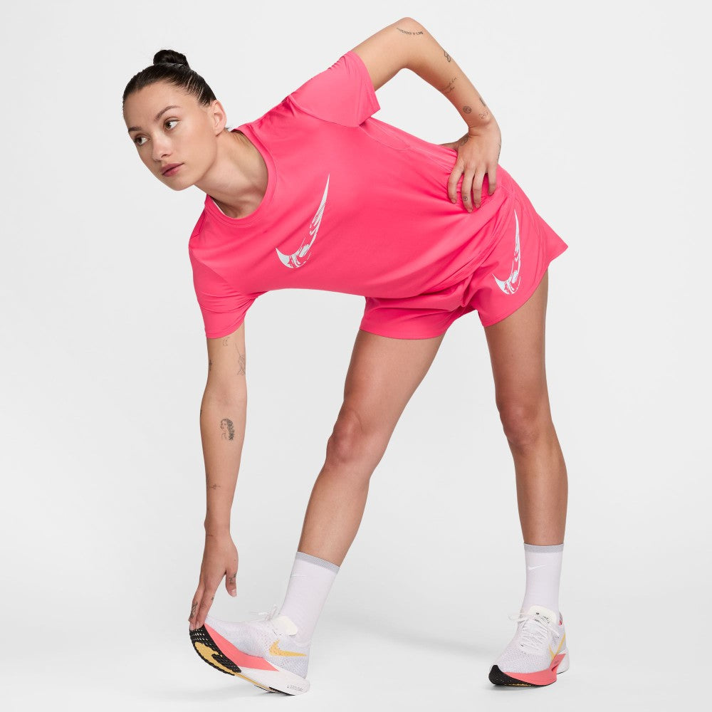 One Dri-FIT Short-Sleeve Graphic Running Top