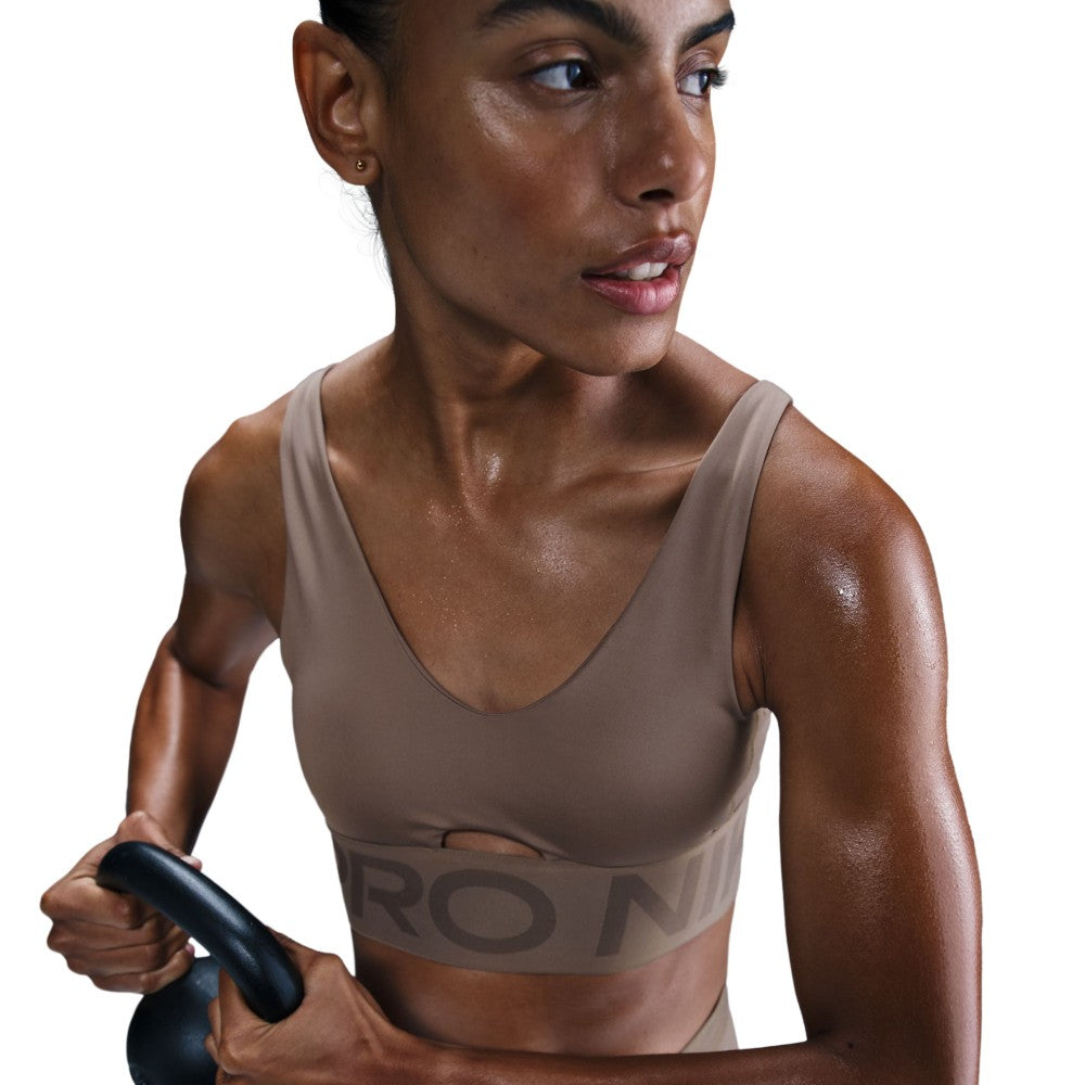 Pro Indy Plunge Medium-Support Padded Sports Bra