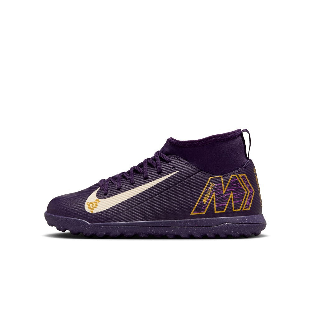 Jr. Mercurial Superfly 10 Club "Kylian Mbappé" TF Soccer Shoes