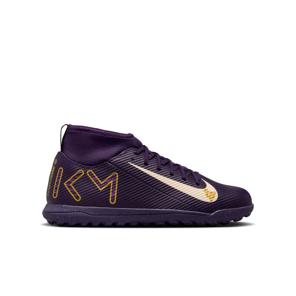 Jr. Mercurial Superfly 10 Club "Kylian Mbappé" TF Soccer Shoes