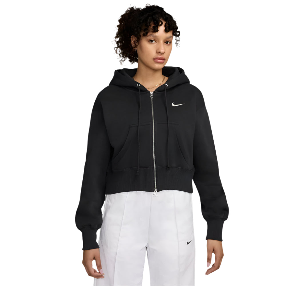 Sportswear Phoenix Fleece Loose Full-Zip Cropped Hoodie
