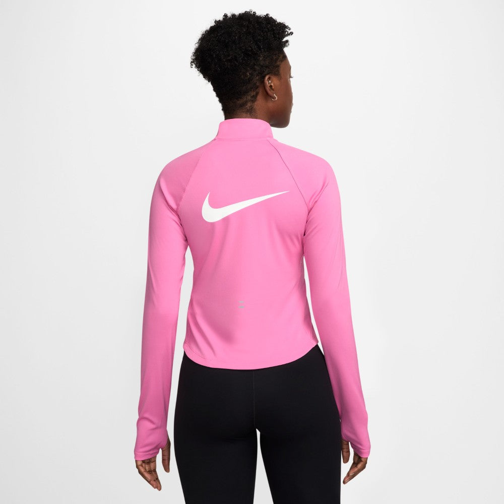 Tempo Swoosh Run Dri-FIT 1/4-Zip Running Long Sleeve T-shirt