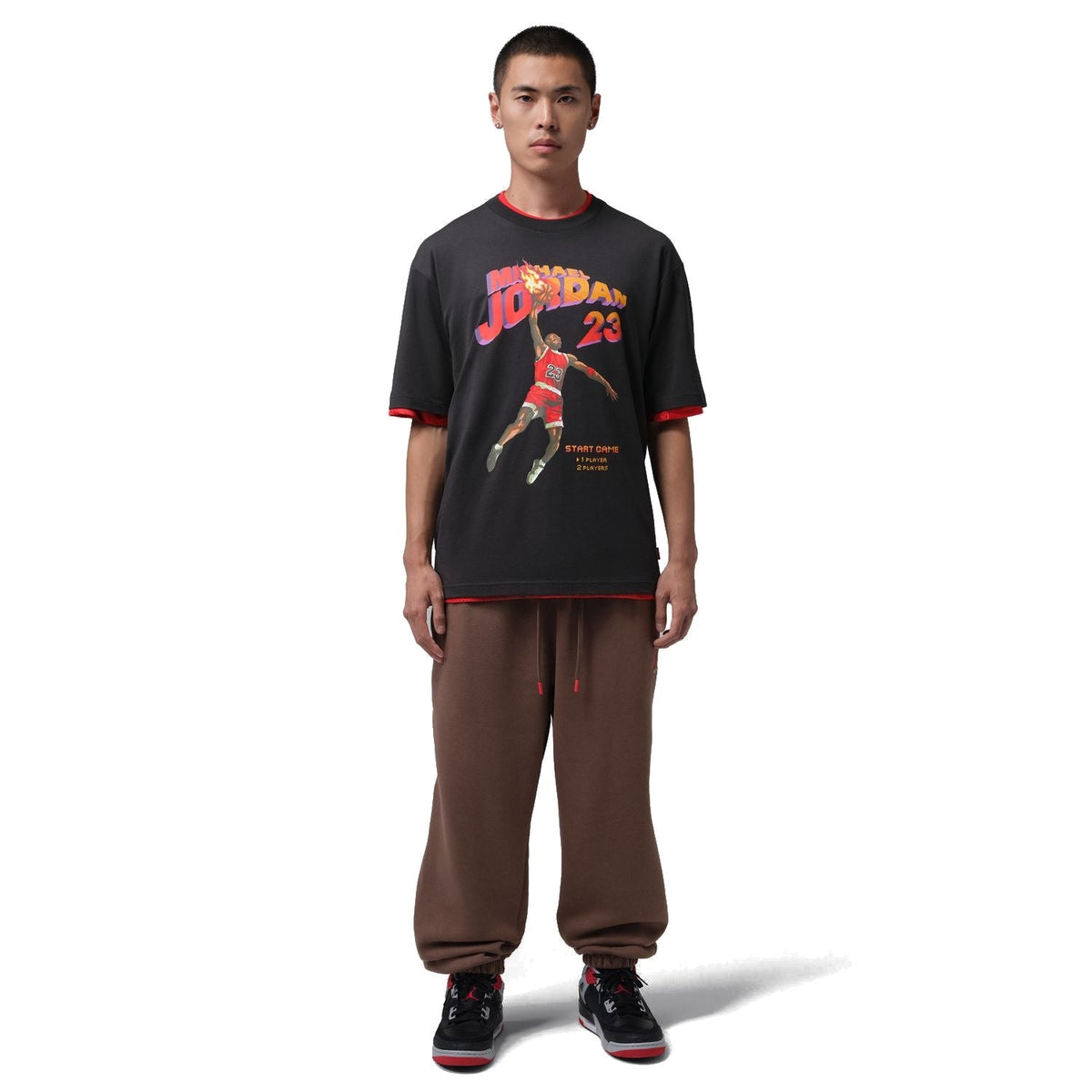 Brooklyn Graphic Tee 'Off Noir'