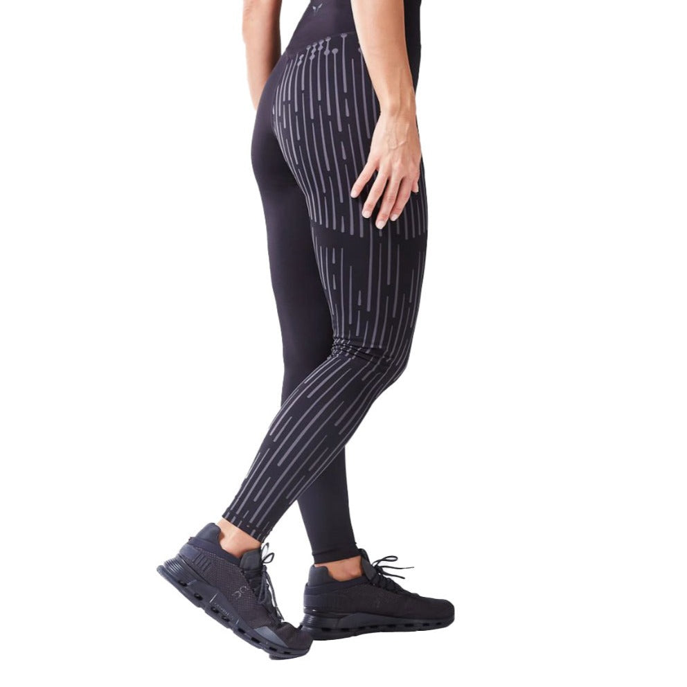 Code Asymmetric Graphic Leggings