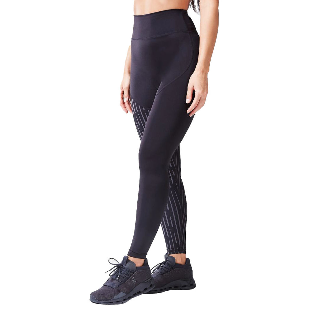 Code Asymmetric Graphic Leggings