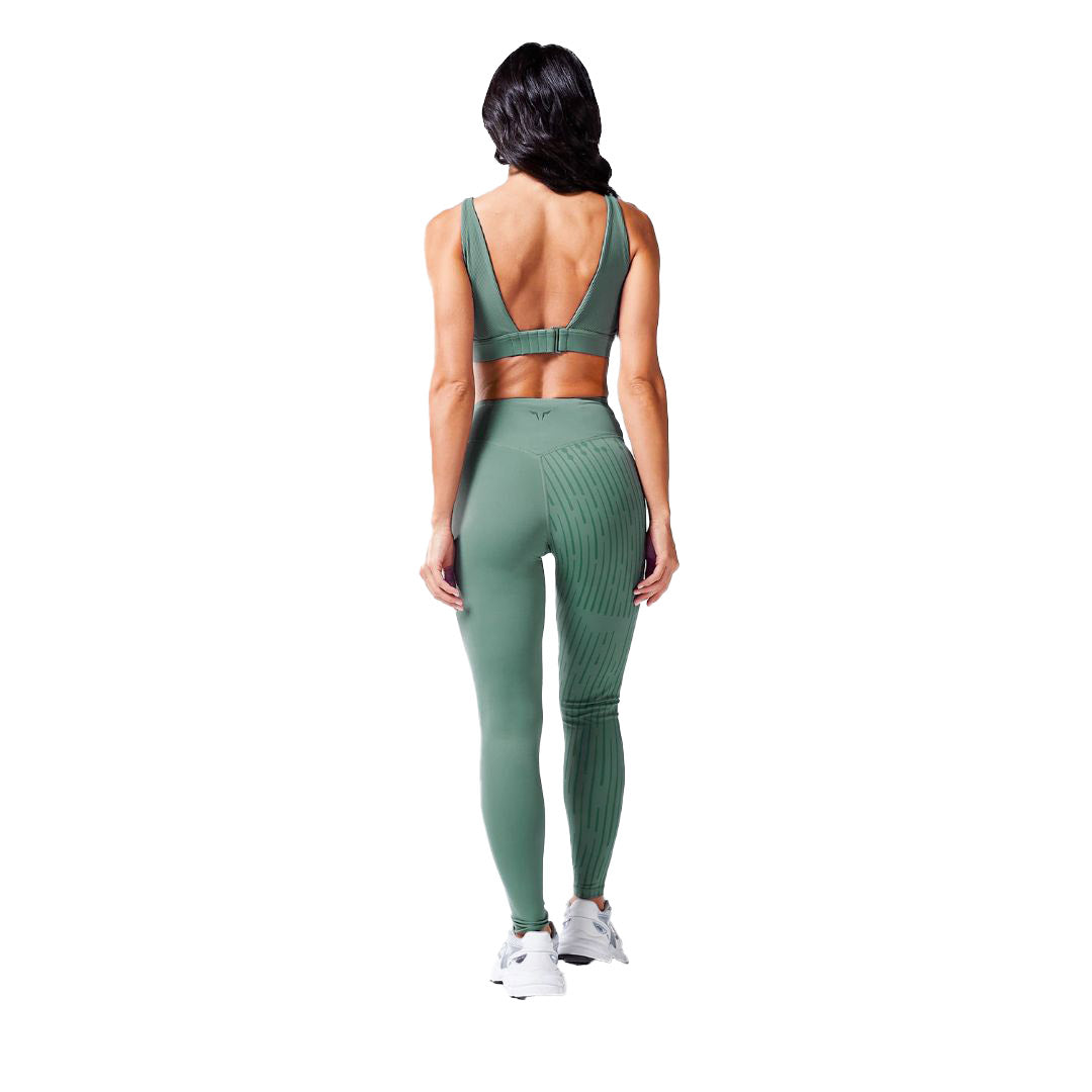Code Asymmetric Graphic Leggings