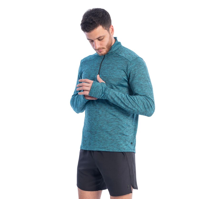 NYA 1/4 Zip Training Long Sleeve T-shirt