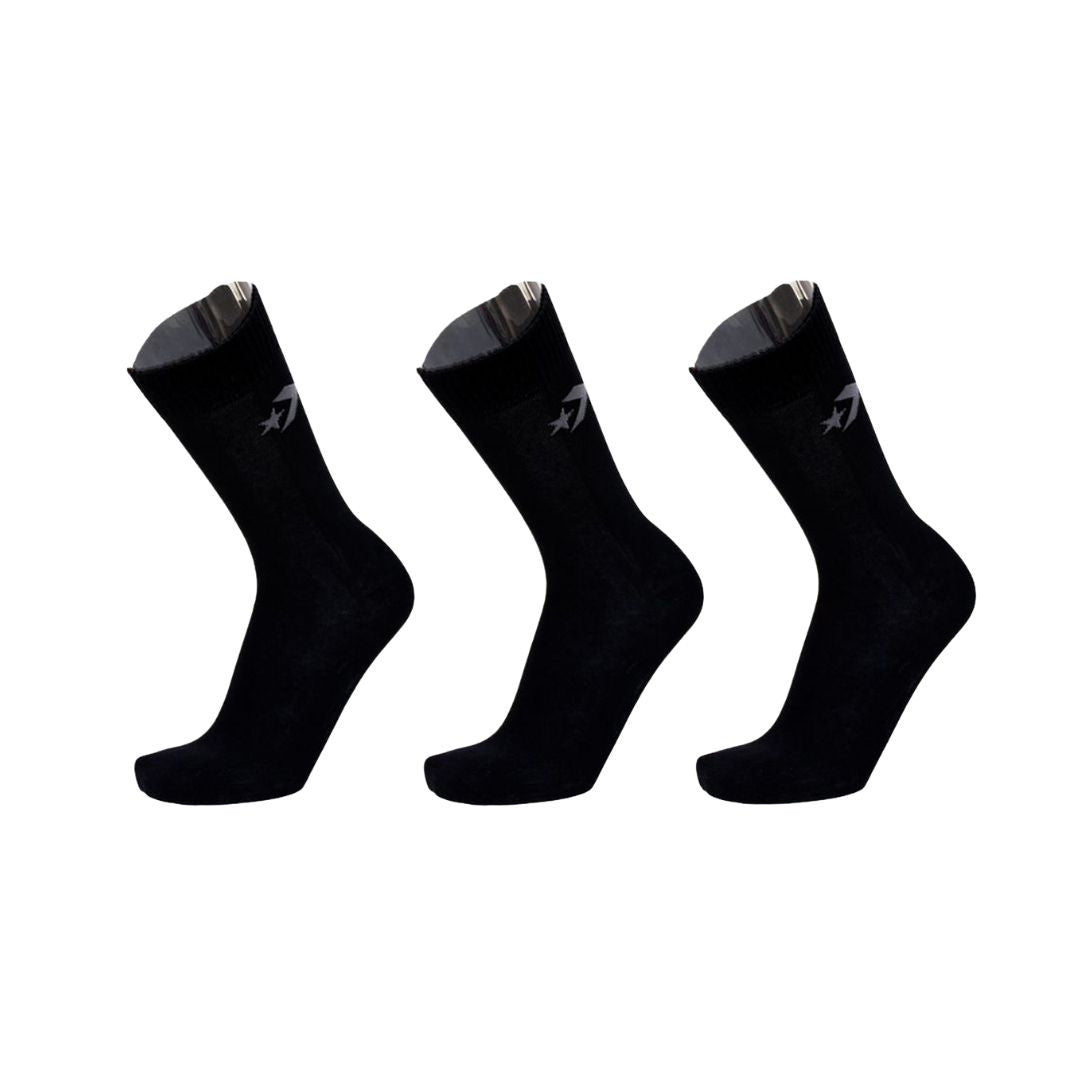 Classic Star Chevron Basic Crew Socks (3-Pack)