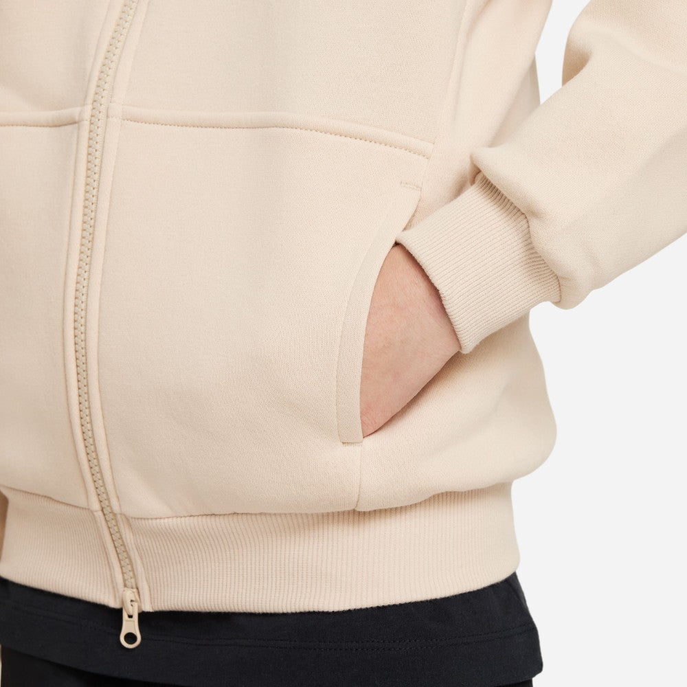 Sportswear Club Fleece Oversized Full-Zip Hoodie Sweatshirt