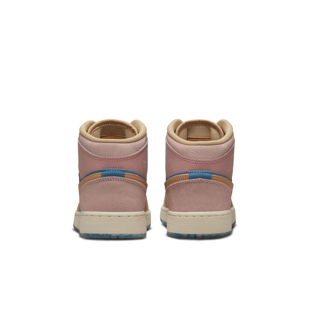 Air Jordan 1 Mid Sneaker School Lifestyle Shoes