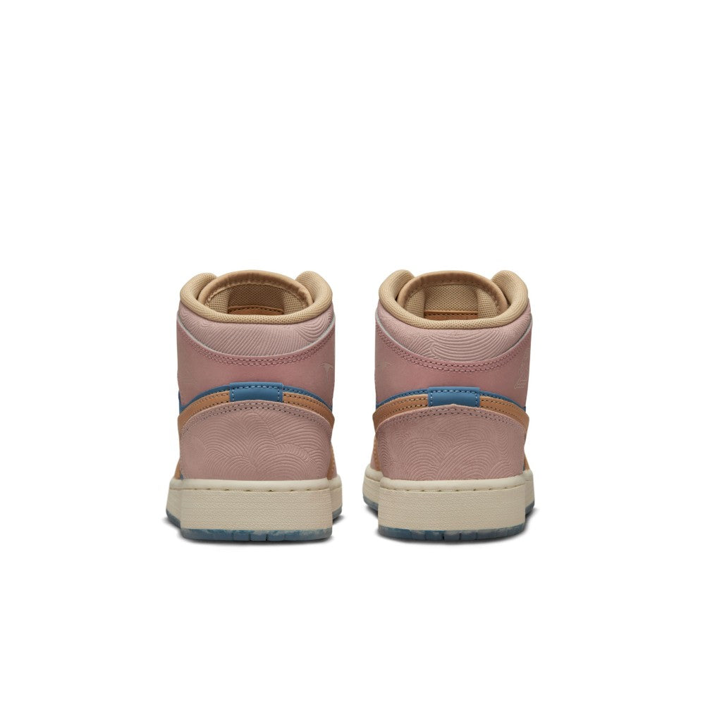Air Jordan 1 Mid Sneaker School Lifestyle Shoes