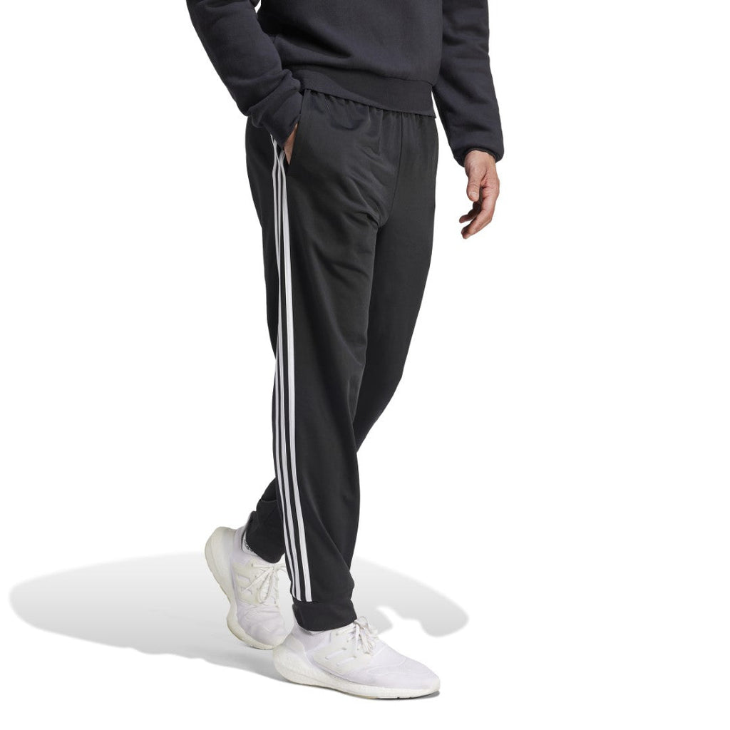 Essentials Warm-Up Tapered 3-Stripes Track Tracksuit Pants