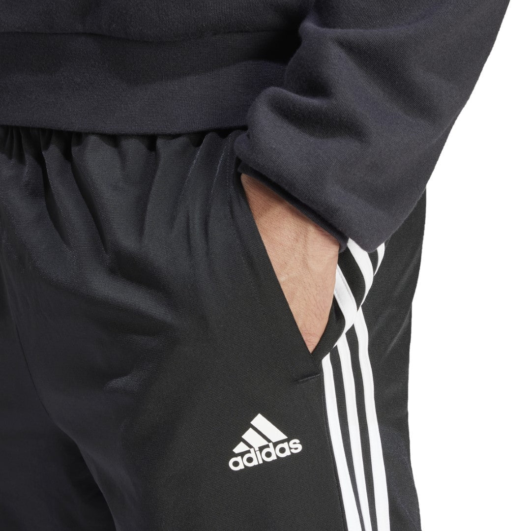 Essentials Warm-Up Tapered 3-Stripes Track Tracksuit Pants