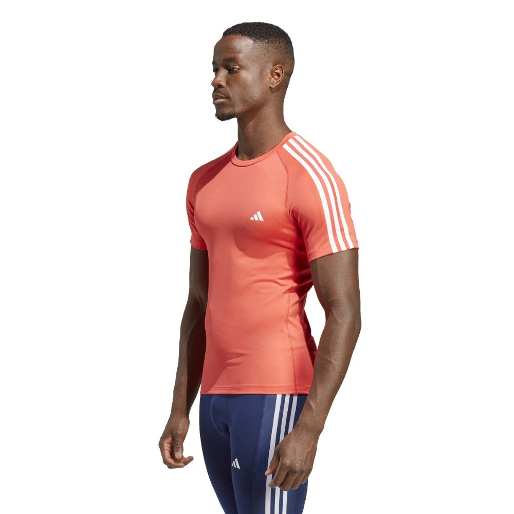 Techfit 3-Stripes Training T-shirts