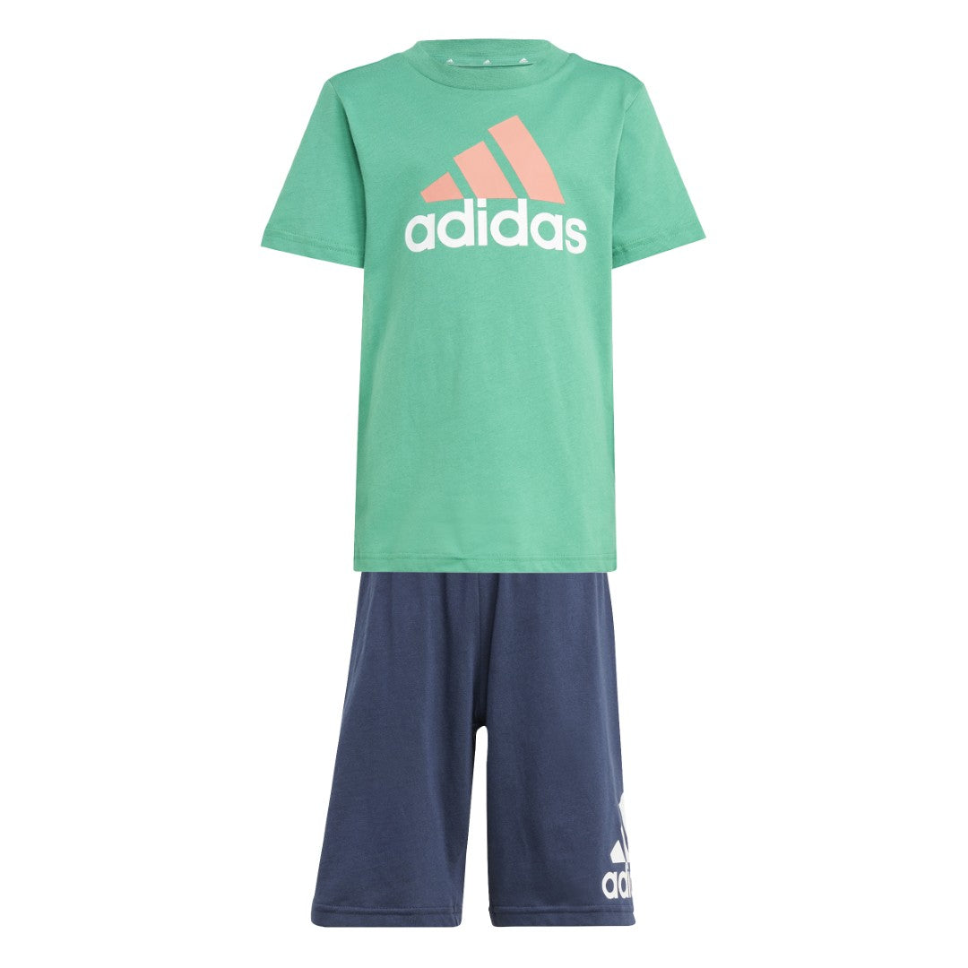 Essentials Logo Tee And Short Matching Set