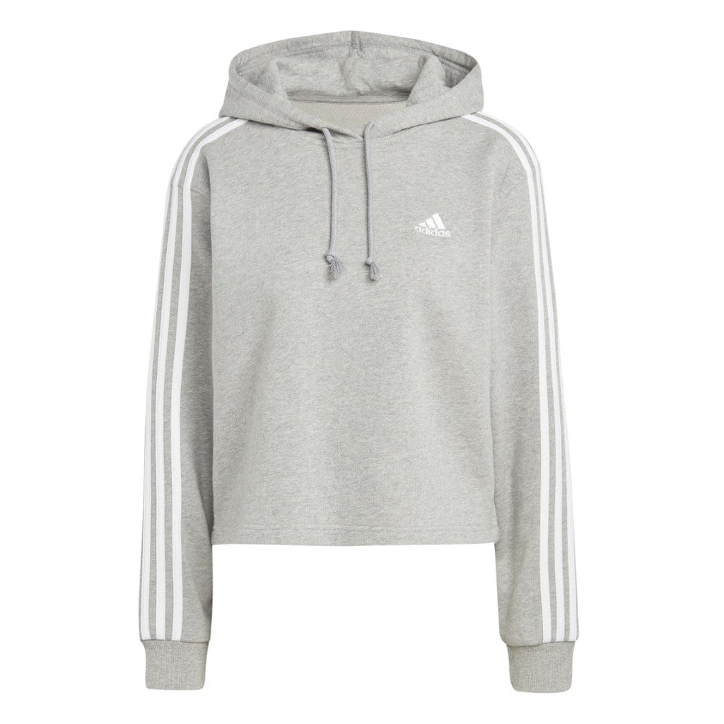 Essentials 3-Stripes French Terry Crop Sweatshirt