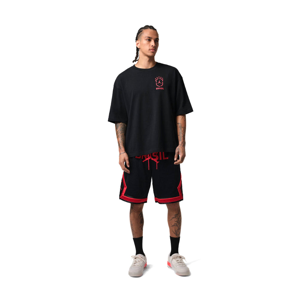 + Brasil Futebol Mesh Diamond Shorts 'University Red'
