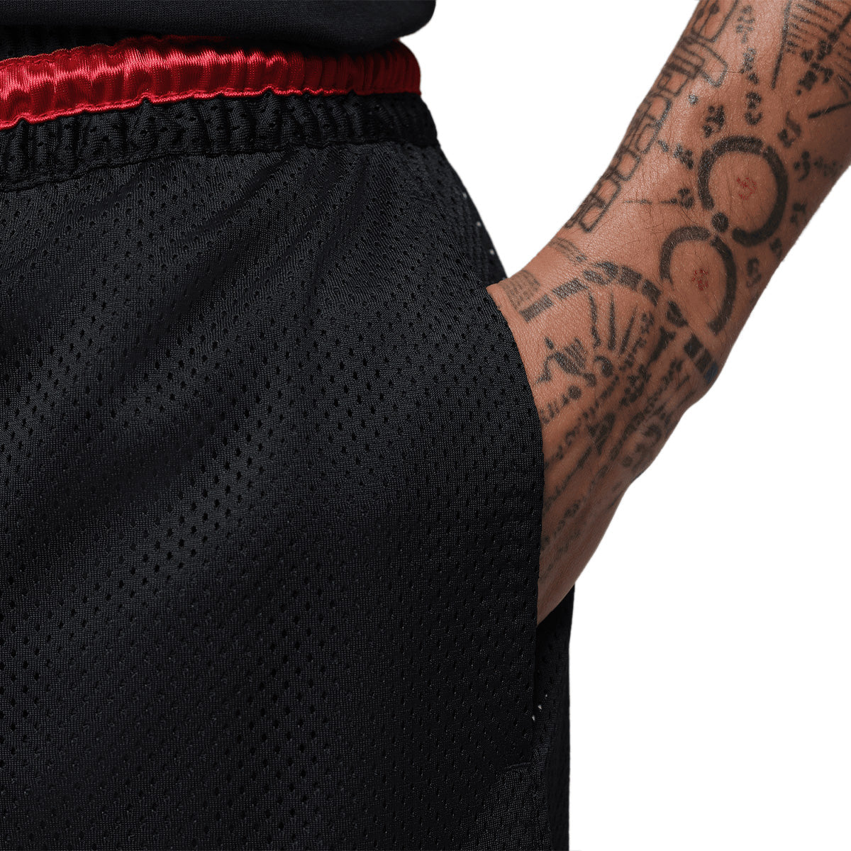 + Brasil Futebol Mesh Diamond Shorts 'University Red'